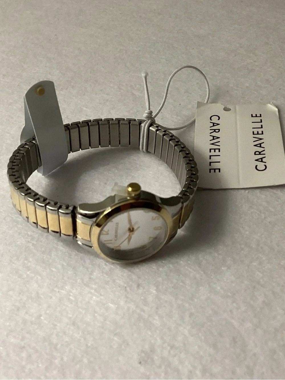 Caravelle Two-Tone Stainless Steel Bracelet Watch 24mm